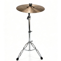 Support de cymbale professionnel OEM en métal, double poutre, trépied, pieds en caoutchouc antidérapants, hauteur réglable, diamètre du tube 25 mm, pour batterie