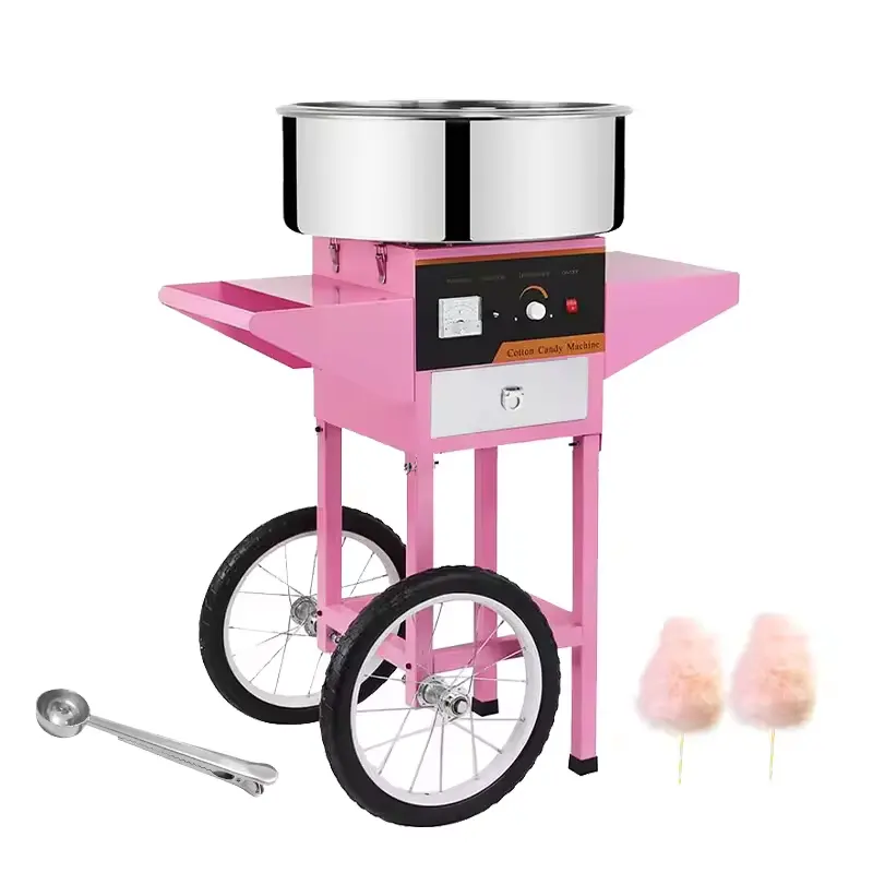 Fully Automatic Commercial Electric Marshmallow Machine Factory Prices for Sale of Small Cart Marshmallow Machines