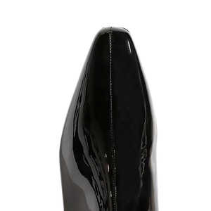 6632-36 Bigtree rộng ngón chân của phụ nữ khởi động với ngón chân vuông nhỏ, dốc gót chân, và gót chân lớn lên bên trong, sáng bóng cao khởi động hàng đầu - Product Image 3