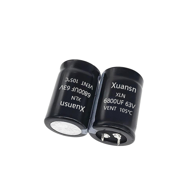 Factory Direct 6800uF 63V High Voltage Aluminum Electrolytic Capacitors for Consumer Electronics Snap in Capacitors