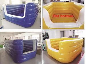 Piscine à balles gonflable en mousse PVC hermétique pour enfants, activités de plein air, gymnastique, saut - Product Image 6