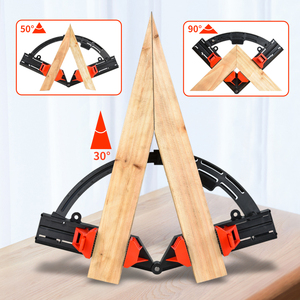 Grampos ajustáveis Ferramentas para Carpintaria em Perfuração De Madeira Instalador Ferramenta de mão Multi-ângulo Fixer Graus Quadros Joiners Hardware - Product Image 5