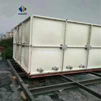 1000 litres 5000 litres 10000 litres FRP GRP SMC Panneau combiné Réservoir de stockage d'eau chaude