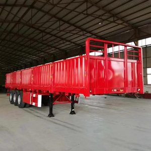 40ft fence semi <b>trailer</b> sidewall <b>trailer</b> sidewall semi <b>trailer</b> <b>cargo</b> - Product Image 1