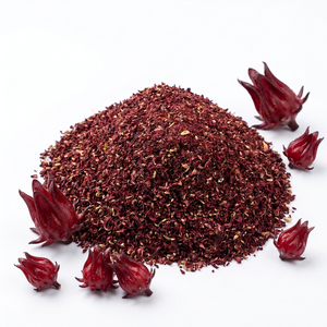 Infusion d'herbes de fleurs de roselle pure Hibiscus Sabdariffa coupées pour sachets de thé - Product Image 3