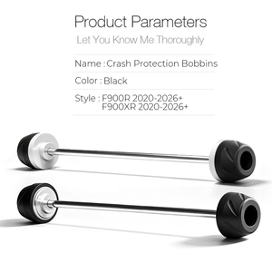 Nouvelles protections de roue avant (bobines de protection) en aluminium et plastique pour moto F900R/<span class=keywords><strong>F900XR</strong></span> 2020-2026 - Product Image 2