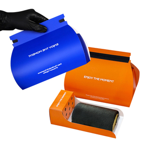 Senang sang trọng cấp thực phẩm bánh hộp biểu tượng tùy chỉnh bánh bao bì Puff Bao bì trắng Swiss CuộN cốc nhỏ hộp bánh - Product Image 3