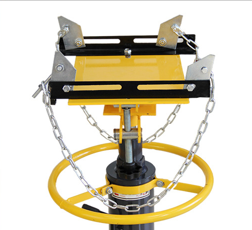Hydraulic Transmission Jack 360 Swivel Wheel Lift 0.6 Ton 2 Stage Dual Spring For Garage And Workshop