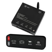 4/6 Gang Switch panneau 12V 24V universel sans fil contrôle scintillement mode d'éclairage circuit auxiliaire boîtier de commande avec ACC