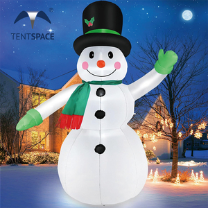 Noël gonflable père noël cassé fenêtre décorations de noël noël sauter maison extérieure pour décor de fête de vacances - Product Image 2