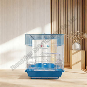 Popüler tasarım kuş yetiştiriciliği yuva katlanabilir demir tel taşınabilir kafes üreme kafesleri yüksek kaliteli büyük kuş kafesleri - Product Image 6