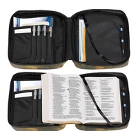 Couverture biblique d'impression d'image personnalisée Sac de transport biblique portable Sac de protection biblique cadeau durable