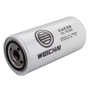 Weichai güç yağ filtresi WD615 WD10 WP12 motor 1000495963 yağ filtresi çin'den
