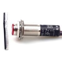 Sensor Infrarrojo Optoelectrónico TAIHE, Interruptor de Inducción de Reflexión Difusa Láser con Reflexión de Espejo, 20 Metros, 6-36V DC