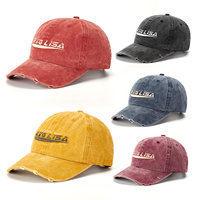 Gorra de Béisbol Deportiva Unisex al por Mayor, Diseño Clásico de Algodón Lavado, Estilo Deportivo con Patrón de Letras, Ideal para Actividades al Aire Libre