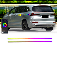 WINAUTO Auto-Türschienen-Beleuchtung LED RGB APP-Steuerung Hyundai Custo Custin 2021-2026 Bremslicht Blinker Warnleuchte Ambientebeleuchtung