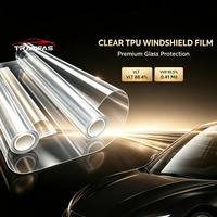 Film de protection pour pare-brise de voiture en TPU transparent auto-réparateur anti-rayures hydrophobe nano-céramique, protection UV, garantie 5 ans, directement de l'usine