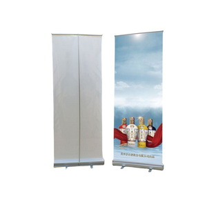 Soporte de pancarta retráctil a prueba de viento personalizado resistente al agua enrollable gráfico portátil enrollable soporte de pancarta - Product Image 6