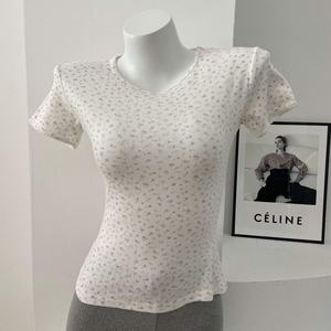 T-shirt pour femme à manches courtes, imprimé personnalisé de qualité supérieure, couleur unie, style décontracté du Bangladesh, <span class=keywords><strong>tissu</strong></span> tricoté pour l'été - Product Image 5