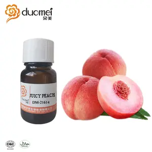 Duomei smaken fabrikant DM-21614 Sappige perzik aroma met licht Peel zware pulp aroma Natuurlijke fruit smaken