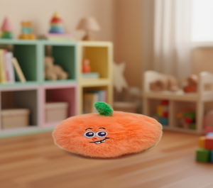 Peluche citrouille 10 cm, décoration d'Halloween pour enfants, animal en peluche unisexe, porte-clés en peluche douce avec rembourrage en coton PP - Product Image 2