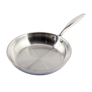 เหมาะสำหรับเตาทุกประเภทกระทะสเตนเลสสตีลสามชั้นขนาด10นิ้ว - Product Image 2