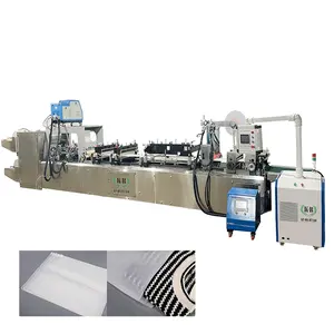 Máquina automática de fabricación de bolsas de papel de sellado de tres lados, de la marca
