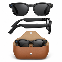 Lunettes intelligentes G05 ProMax de pointe avec caméra 13MP, fonction de charge inversée pour les appels, commande par bouton tactile, Wi-Fi