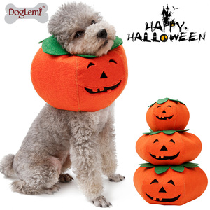 Vêtements pour animaux de compagnie très demandés, tenue d'Halloween réglable et pliable pour animaux de compagnie, costume de <span class=keywords><strong>chien</strong></span> au design mignon et original en forme de <span class=keywords><strong>citrouille</strong></span> - Product Image 3