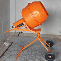 Moteur électrique OEM AU Type 140L pour bétonnière mobile mini haute efficacité 7M/H, garantie 1 an, moteur 375W