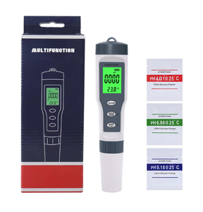 <span class=keywords><strong>Kit</strong></span> de <span class=keywords><strong>mesure</strong></span> professionnel 3-en-1 <span class=keywords><strong>pH</strong></span> et TDS - Testeur numérique de qualité de l'eau pour l'analyse cosmétique, des shampoings et des laboratoires chimiques - Product Image 1