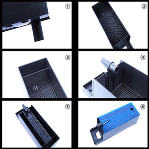 Filtro Externo para Aquário JR RISHENG RS-188 RS-288 RS-388 para Bomba de Água, Sistema de Circulação, Filtro de Comprimento Ajustável - Product Image 4