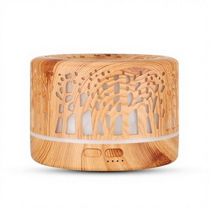 Difusor de Aroma con Diseño de Madera, 700 ml, Tipo Niebla Eléctrica, con Temporizador, para Uso Doméstico y Comercial - Product Image 2