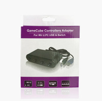 Adaptateur USB NGC 3 en 1 pour convertir GC en WIIU/PC/SWITCH
