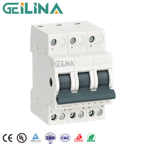 Yüksek hava direnci plastik 2P 63A AC devre kesici 400V -5 ℃ ~ + 40 ℃ plastik MCB İzolatör izolasyon anahtarı panelleri - Product Image 3