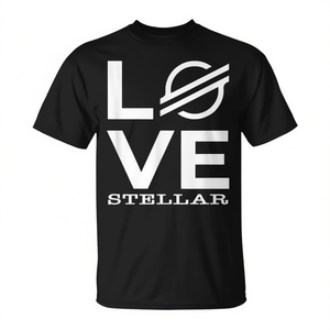 Camiseta Love Stellar para amantes de XLM, ropa promocional - Product Image 2