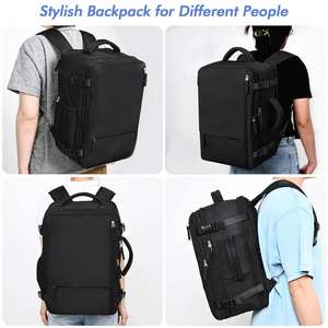 All in One Large Capacity Travel Backpack Flight-Approved Gym Bag with Separate Laptop Compartment and Shoe <b>Storage</b> - Product Image 6