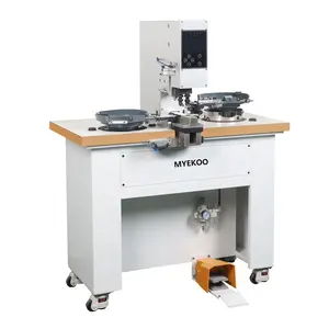 Clothing equipment button plastic metal custom automatic delivery deduction machine nails sewing machine
