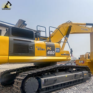 Bajo combustible Un socio confiable para la construcción Komatsu Tecnología avanzada y confiable Komatsu PC450 Excavadora usada - Product Image 1