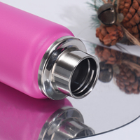 Mini bouteille d'eau sport en acier inoxydable 200 ml (7 oz) avec logo personnalisé, couvercle, isotherme, poignée portable, légère, pour camping, enfant, 6-12 heures
