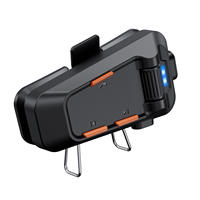 C2 Headset Helm Interkom Multi-orang Baru On-Ear 6.0 IPX5 Tahan Air ENC Peredam Kebisingan Baterai 25 Jam Koneksi Ganda Tipe-C