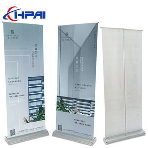 حامل احترافي عالي الجودة قابل للسحب ، قاعدة عريضة من البلاستيك الصلب ، حامل لف من أجل أنشطة الترويج - Product Image 2