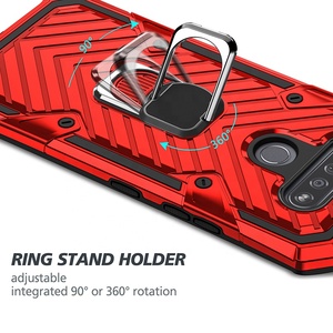 Pour LG K51 K31 Étui Hybride avec 360 Rotation Béquille Cachée Voiture Support Téléphone Portable Couverture pour LG Stylo 6 - Product Image 5