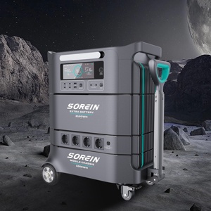 Batterie à charge rapide LFP 2024, 51,2 V, 3 kW AC, 2000 W, 3000 W, station d'alimentation solaire portable, camping en plein air, meilleure qualité - Product Image 1