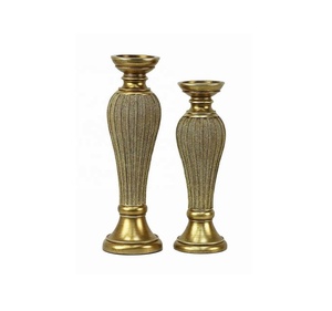 Available Handmade <b>Large</b> Brass Pillar Candle Holder Manufacturer Wholesaler Factory Direct Sale - Product Image 1