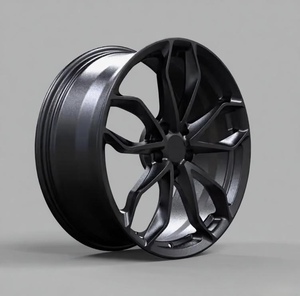 ล้อฟอร์จโมโนบล็อกขนาด 18 19 20 21 22 นิ้ว สำหรับ BMW G80 Porsche 911 แบบกำหนดเอง 5 ก้าน ล้ออัลลอยน้ำหนักเบา สีดำด้าน สีเงิน OEM - Product Image 1