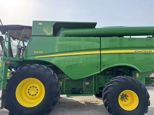 รถแทรกเตอร์สำหรับการเกษตรใช้ในฟาร์มมือสองรถตักดิน John Deer S670 D - Product Image 3