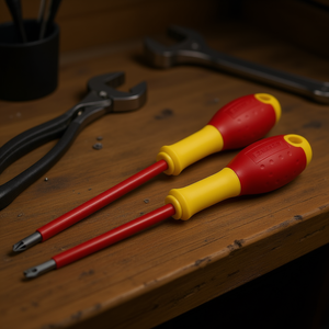 Juego de destornilladores combinados Fatmax de 2 piezas con hoja aislada - Product Image 3