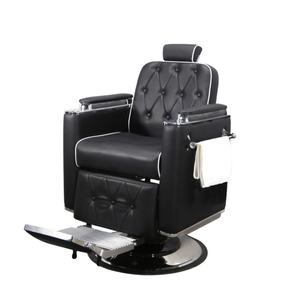 Luxury Black Gold Beauty Salon <b>Chair</b> Hair Care <b>Chair</b> Hydraulic Pump Reclining <b>Retro</b> Hair Cutting <b>Chair</b> Beauty Salon - Product Image 3