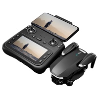 (Nouveau) S-X1 Rc Drone pliable avec caméra HD 5000m, écran intelligent, télécommande, stabilisateur 3 axes pour débutants